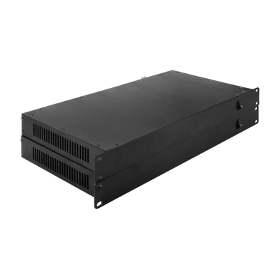 3G SDI Video Ethernet داده فیبر کنورتر Bidi RS232 تماس بسته شدن اکستندر نوری 1U ریک