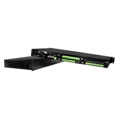 3G SDI Video Ethernet داده فیبر کنورتر Bidi RS232 تماس بسته شدن اکستندر نوری 1U ریک
