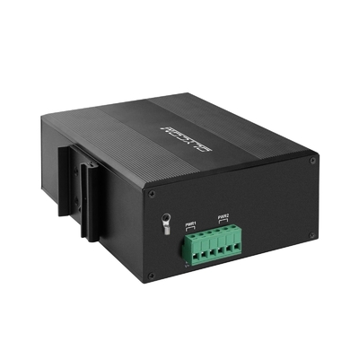 12 پورت سوئیچ Ethernet مدیریت شده صنعتی با فیبر ERPS 2.5G حلقه L2 قابل مدیریت
