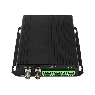 تبدیل کننده رسانه های ویدئویی متوازن آدیو RS422 RS485 DC5V 2A ST فیبر 30km CE